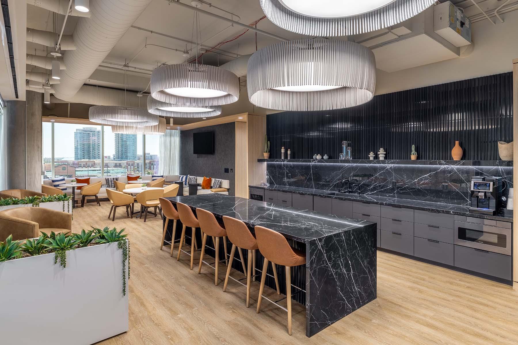 Lia employee breakroom