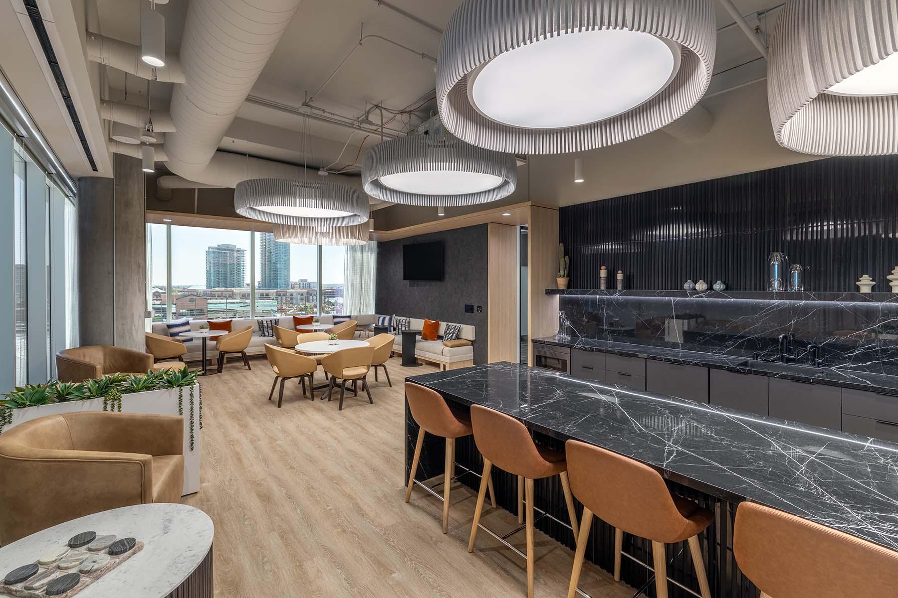 Lia employee breakroom