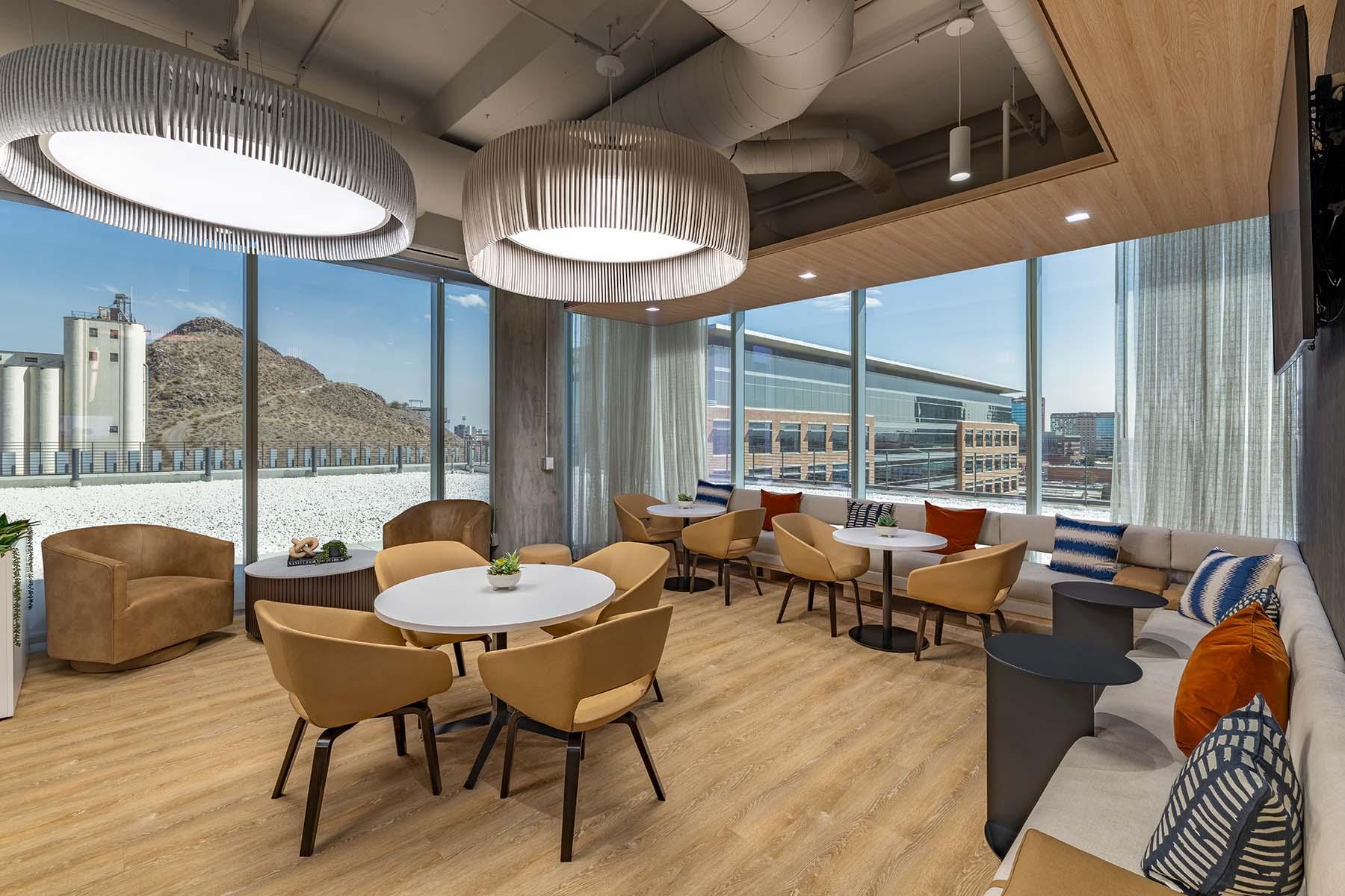 Lia employee breakroom