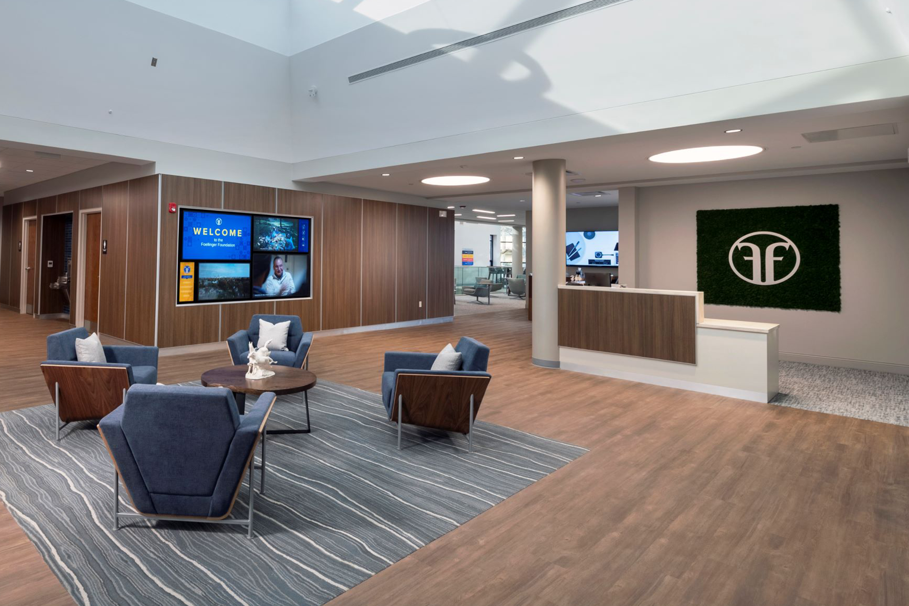 Skydome Reception Area