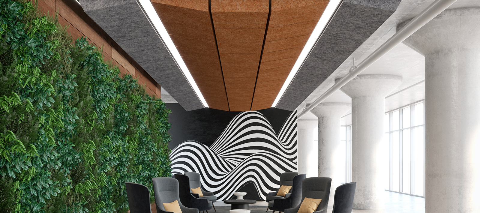Ori, Nivo and Seem 4 office breakout space