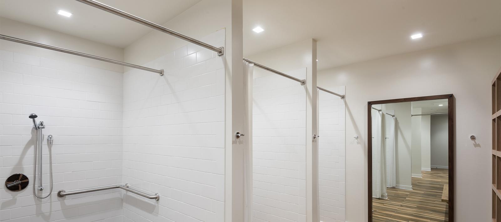 Mission Federal Credit Union Bathroom ID+ 3.5"x3.5" Downlights