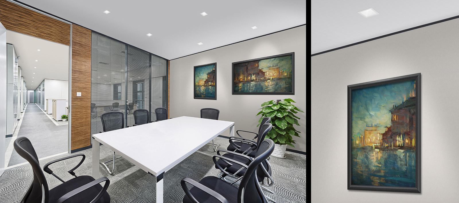 ID+ 3.5" Downlight Conference Room