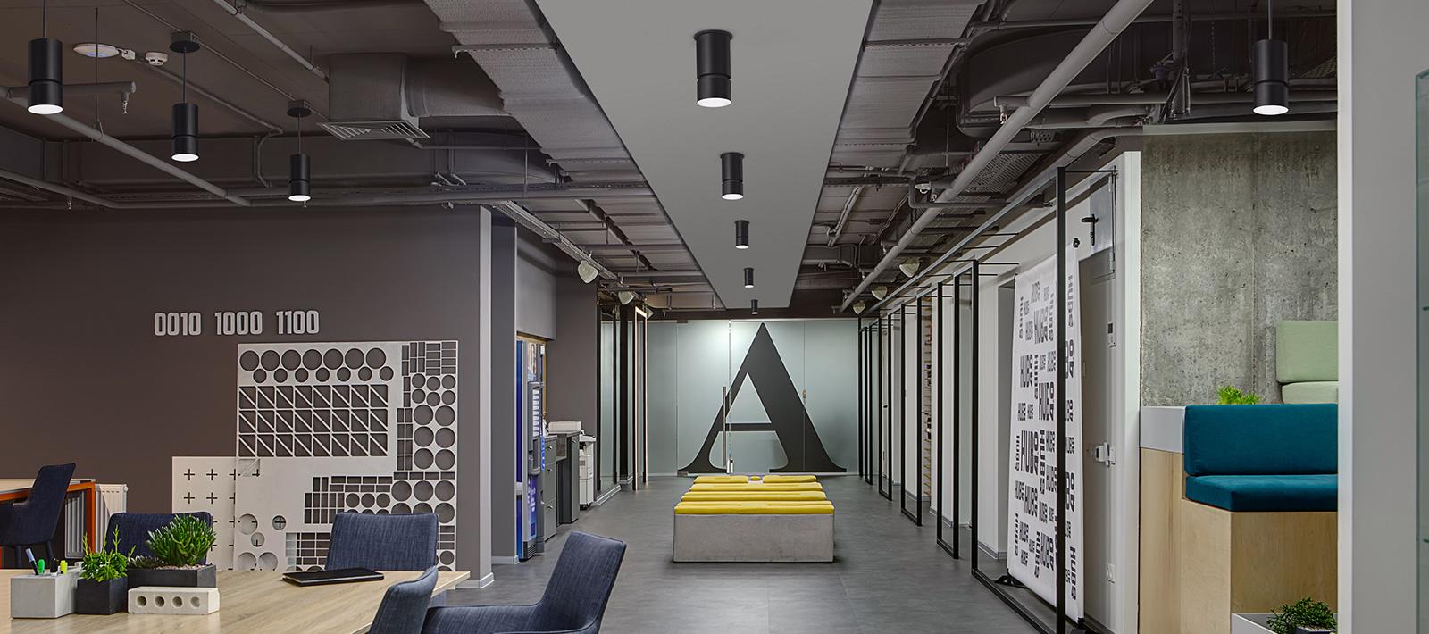 ID+ Cylinders Office Corridor