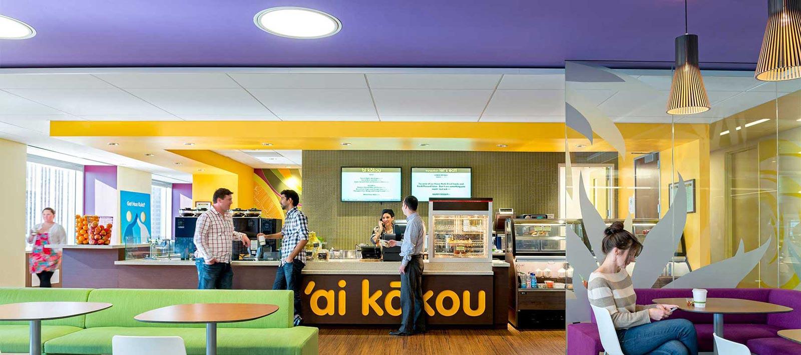 Salesforce Cafeteria Skydome LED