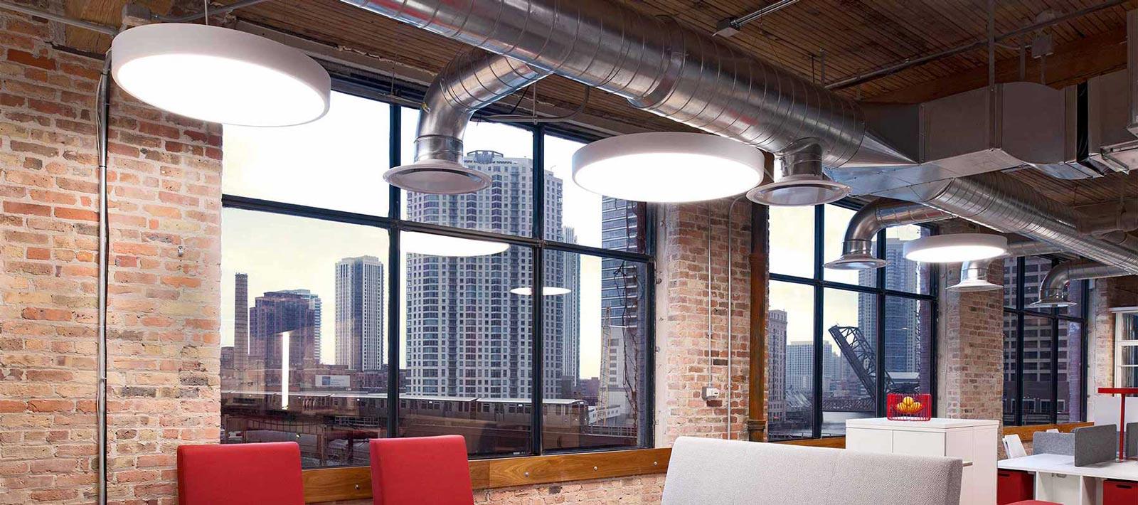 Thomas Interior Systems Skydome Open Office