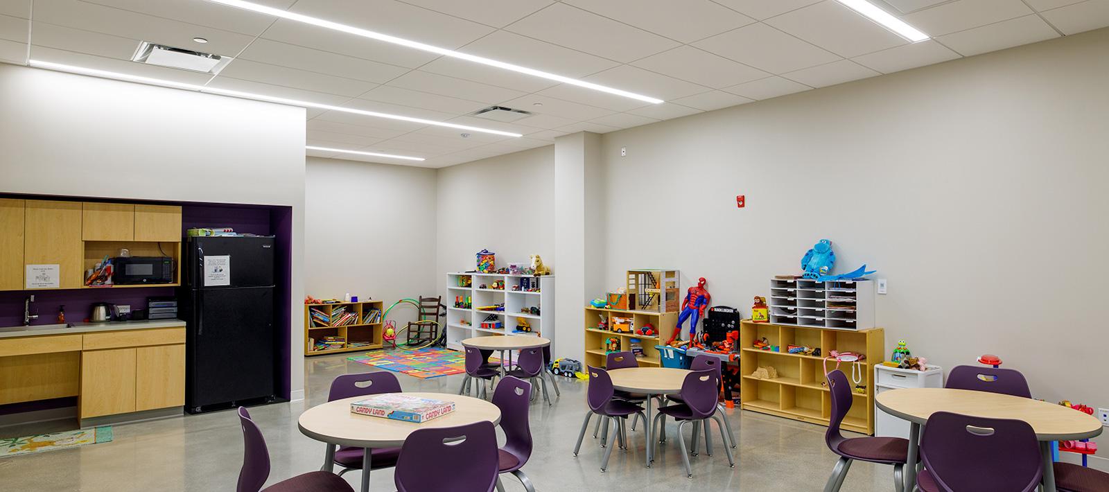 Esperanza Healthcare Playroom Seem 4 Recessed