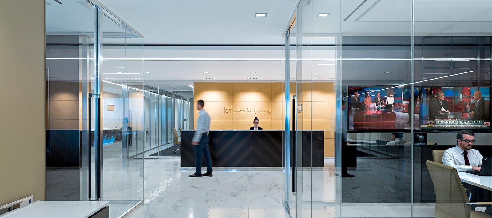 Greenberg Trauig Reception Area Seem 4
