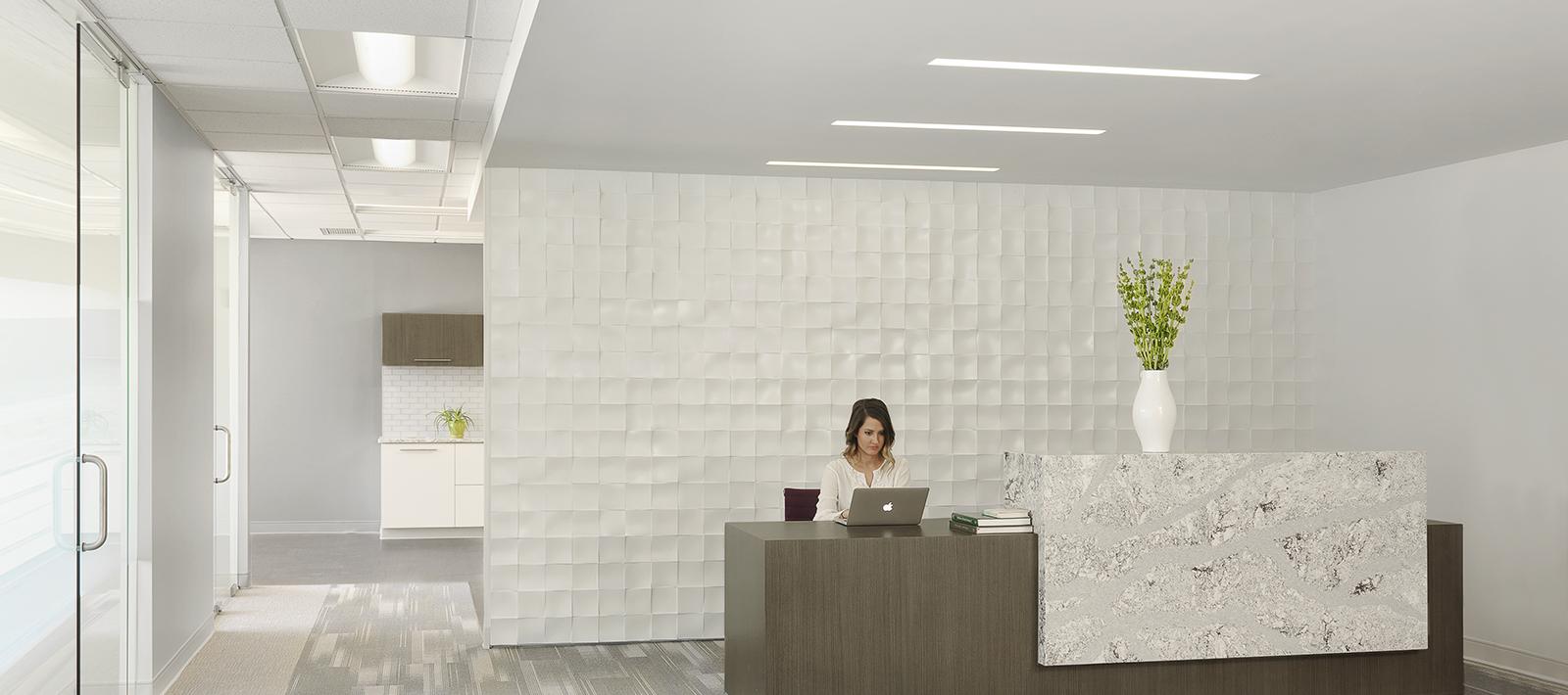Hanley Corporate Tower Reception Area Seem 6