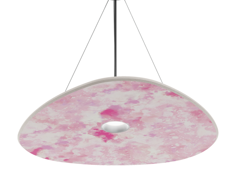Plyta Ovo 36" Pink Nebula