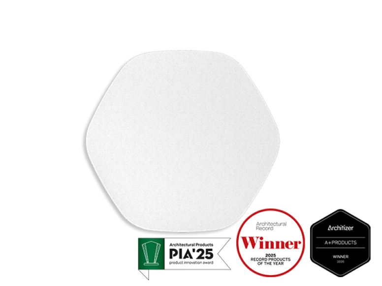 Polina Acoustic Unlit Wall Mount