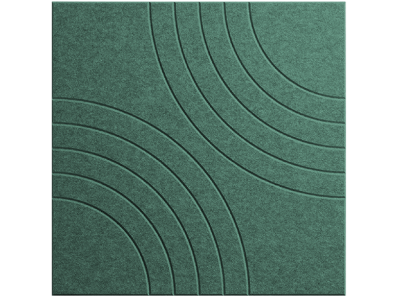 TruTile Designs Double Arc Seafoam