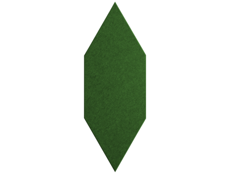 TruTile Shapes Gem Emerald Gray