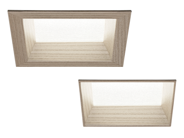 ID+ 4" Downlight Super Short Cone Gray Elm