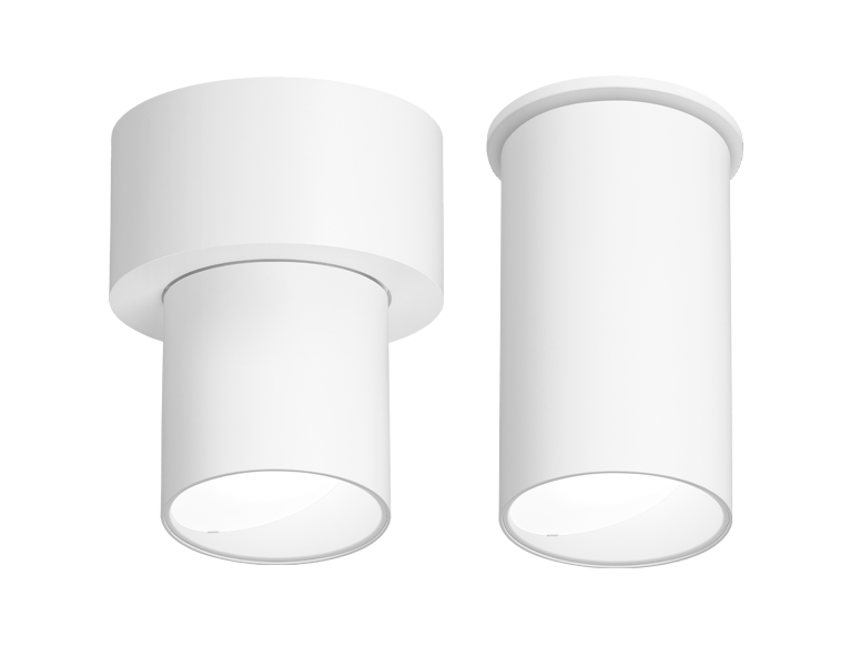 ID+ 3.5" Pure Cylinder Surface Mount Wall Wash