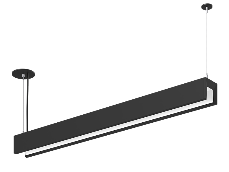 Score 2 Inward Bevel Matte Black, 4ft
