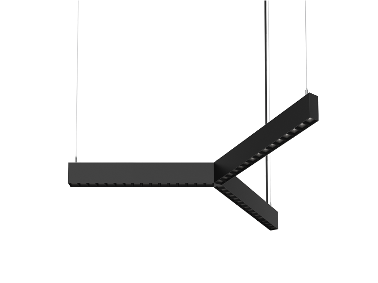 Seem 1 Trio 4ft Multi Point Black Louver Black Specular