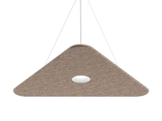 Plyta Triangle 36" Classic White & Limestone